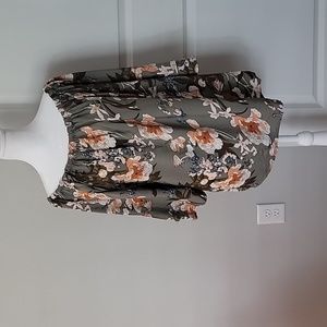 Lascana NWOT Size 14 Off Shoulder Floral Top